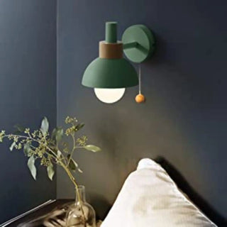 white colorful wall sconce E27 LED 5W – original design