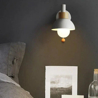 green colorful wall light E27 5W – modern interior