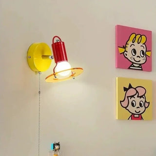 VINTY colorful retro vintage wall sconce bold design