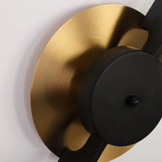 Gold black modern wall lamp LED ambient lighting