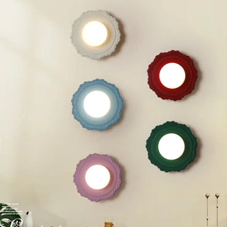 Green wall sconce E27 LED 6W – 5 colors contemporary