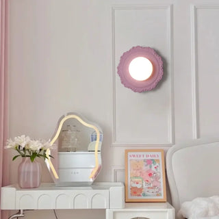 Pink wall light E27 LED 6W – contemporary modern 25cm