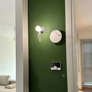 Contemporary metal glass wall sconce E27 LED Scandinavian