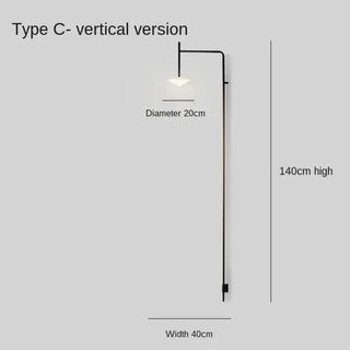 Bricitere glass wall lamp – chrome finish detail
