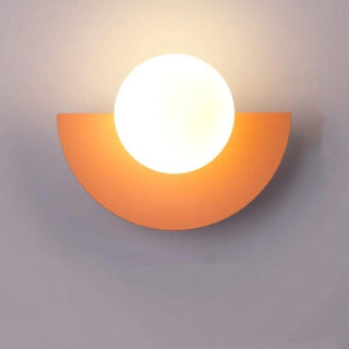 yellow color wall sconce G4 LED dimmable – modern
