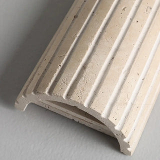Cylinder Scandinavian wall light 8W LED cool white wood finish
