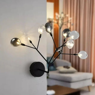 glass branch wall light G4 6W – modern M 12×42cm