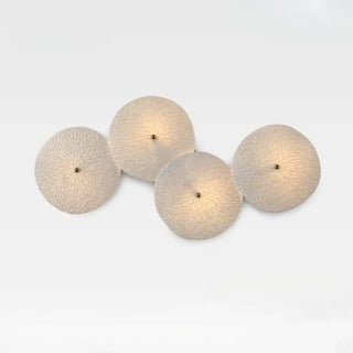 Sconcer textured glass decorative wall sconce – front view