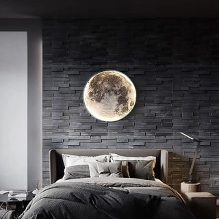 Half moon wall sconce G4 24W white S size 24cm – front view