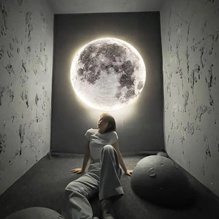 Half moon wall sconce M size 50cm – soft arc ambient glow