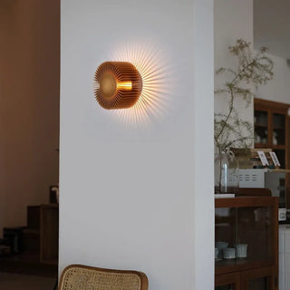 Fin wall light 5W LED aluminium – halo glow modern design