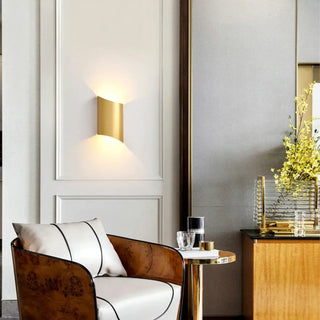 2-light wall sconce installed above headboard Japanese style