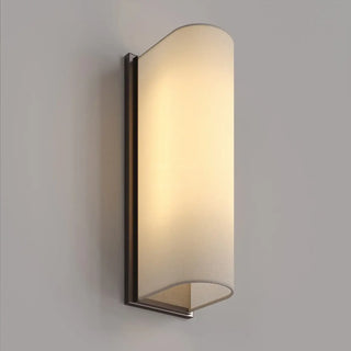 WEILIN contemporary opal glass wall sconce soft light