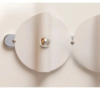 Artistic white wall sconce – LED E27 S 24.5×24.5cm