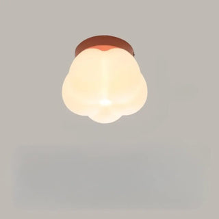 Green rounded sconce G9 modern acrylic soft glow