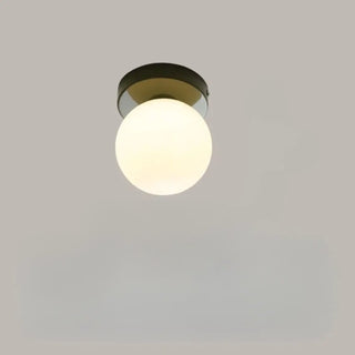 Orange pastel wall light G9 rounded shade modern