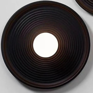 VERTIGO undulating relief wall sconce sculptural soft light