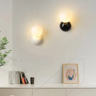 Sotor contemporary metal wall sconce close-up acrylic