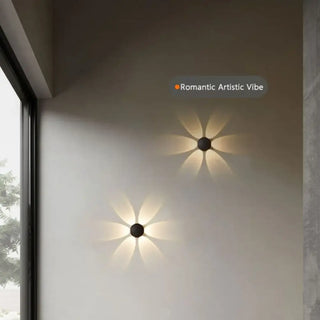 SUDULI black minimalist wall sconce bedroom accent
