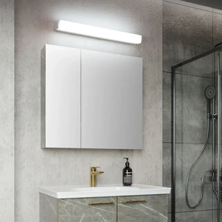 Scona white wall sconce close-up housing detail