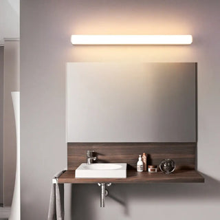 Scona white LED wall sconce – side angle