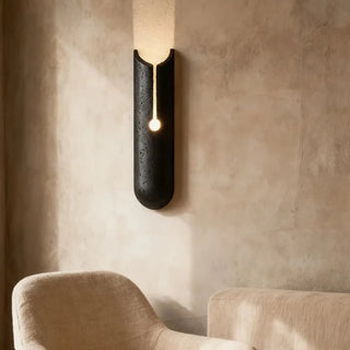 TURALIE stone wall light organic texture minimalist