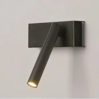 Black adjustable wall light LED 5W – close-up detail