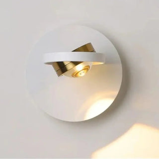 Adjustable wall spotlight LED – black minimalist IP20