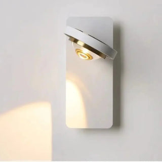 LED adjustable wall light black – side profile 5W