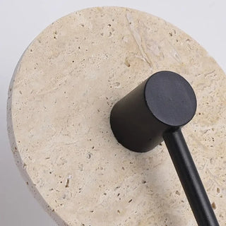 Double gold wall light modern – two-light LED close-up detail