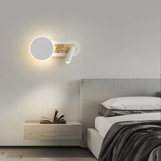 white slim wall sconce LED – acrylic 26×6cm modern