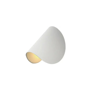 Black white minimalist wall sconce – warm 3000K LED