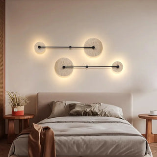 beige stone wall sconce 2-light E27 – 5.2kg modern S