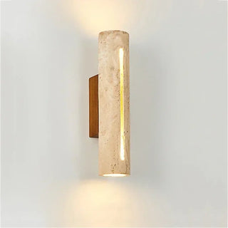 VEVERTI marbled glass gold wall light close-up