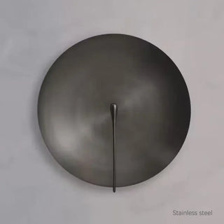 retro disc wall sconce bronze LED IP65 – S 30cm industrial
