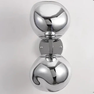 multicolor blown glass wall sconce 2-light – Art Deco