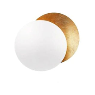Eclipse wall light G4 LED 12W black 20cm circular