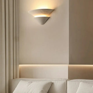 cream shell wall sconce G9 LED 2-light – Scandinavian IP44