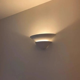 cream acrylic shell wall light G9 LED – IP44 modern