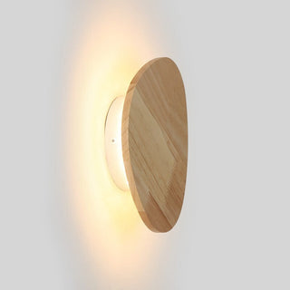 Wooden Wall Lamp – Natural Wood Sconce with Integrated LED Module for Warm Interior Lighting