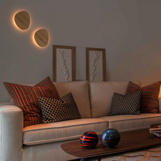 Wooden Wall Lamp – Natural Wood Sconce with Integrated LED Module for Warm Interior Lighting