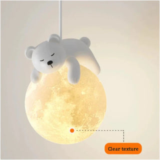 Children's bear wall light G9 LED dimmable side