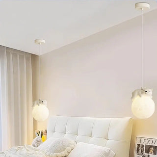 Bear wall sconce G9 LED dimmable gray detail