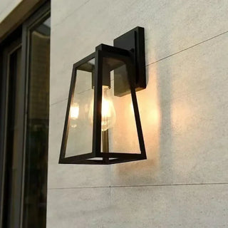 TELA Trendy Outdoor Lantern Wall Lamp – Stylish Contemporary Exterior Light