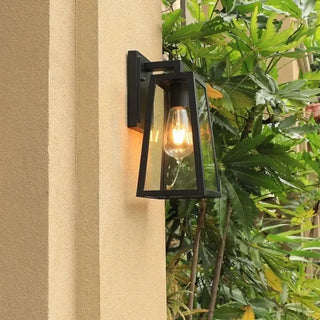 TELA Modern Trendy Exterior Lantern – Stylish Outdoor Wall Lamp Design