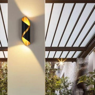 EXTE Outdoor Wall Light – Contemporary Exterior Lamp for Garden and Facade