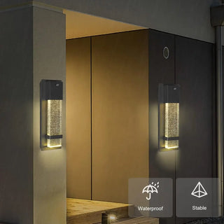 ORINO Original Black Outdoor Wall Light – Distinctive Contemporary Exterior Lamp