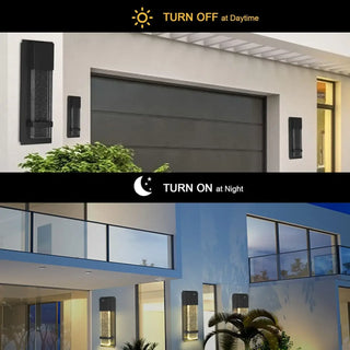 ORINO Distinctive Black Exterior Lamp – Original Contemporary Outdoor Wall Light