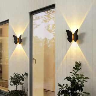 ILON Butterfly Outdoor Wall Light – Decorative Nature-Inspired Exterior Sconce