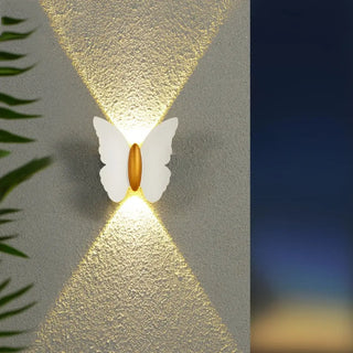 ILON Nature-Inspired Outdoor Wall Light – Butterfly Decorative Exterior Sconce